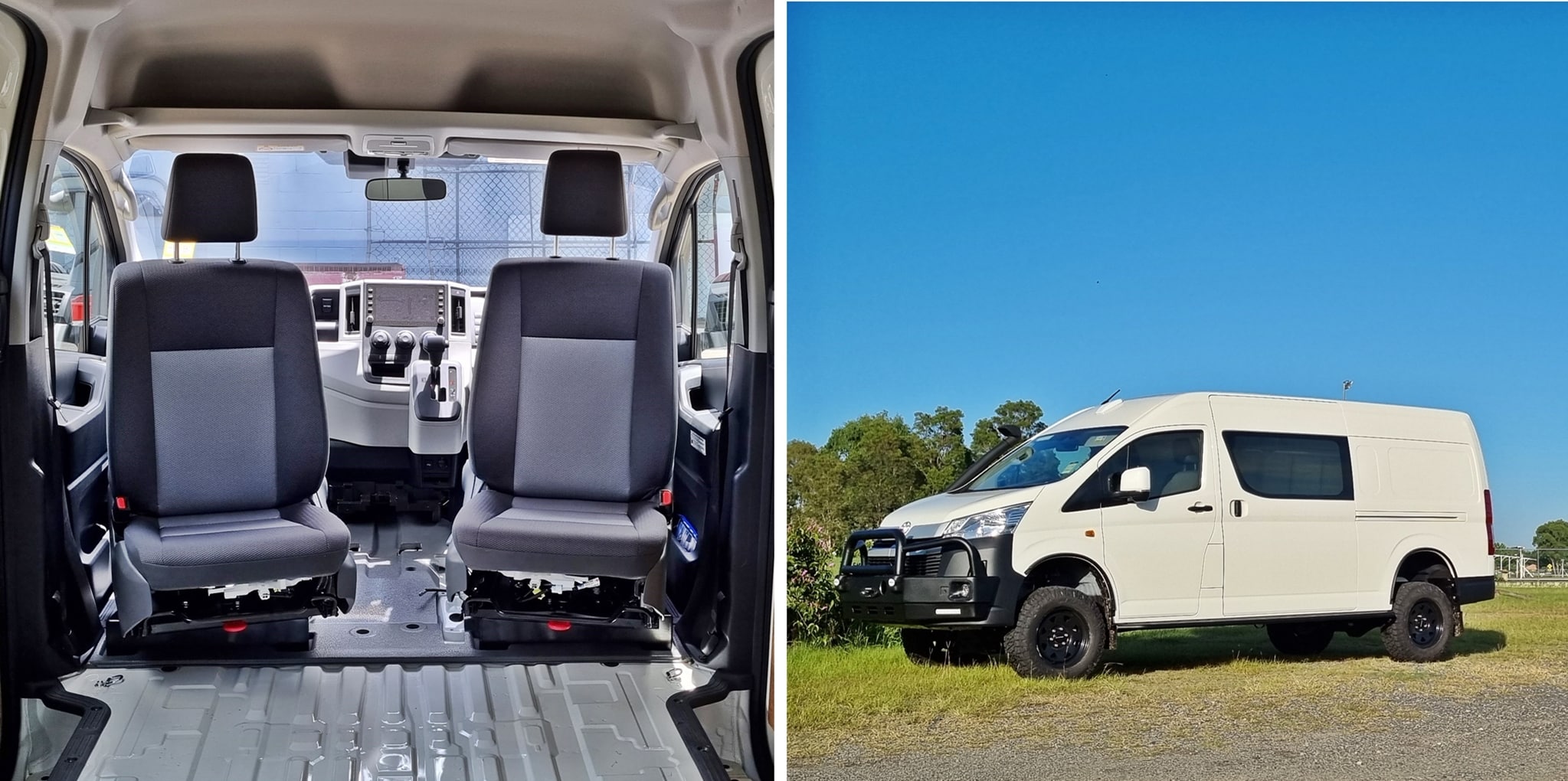 Hiace Conversion Products 9 SLWB Van Swivel Seats Picture 1